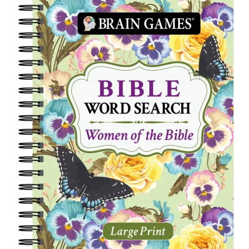 Brain Games - Large Print Bible Word Search: Women of the Bible
